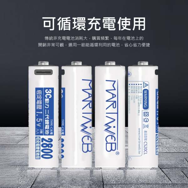 Type-C 三號 4入(不含充電線)